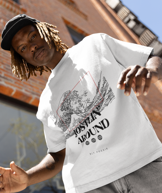 Jostlin Around Unisex Crew Neck T-Shirt