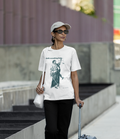 Lady Justice Unisex Crew Neck T-Shirt
